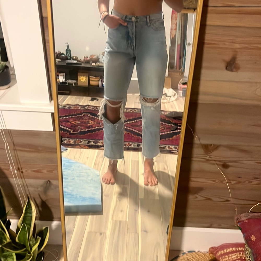 bdg distressed boyfriend jeans